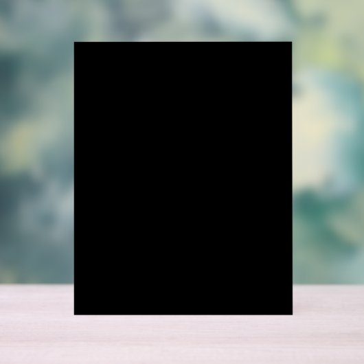 独自の黒のアクリル記号を作成する アクリルサイン (ニュートラル)