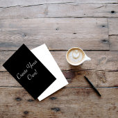 独自の黒を作成 カード