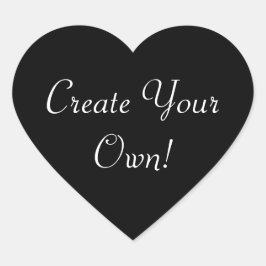 独自の黒を作成 ハートシール