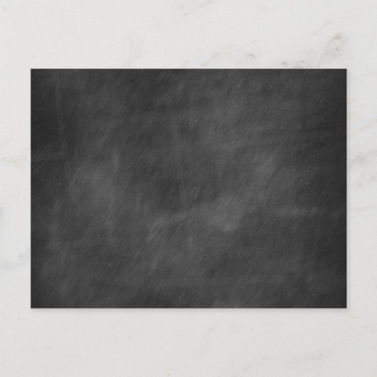 独自の黒板デザインの作成 – 文字写真の追加など ポストカード (正面)