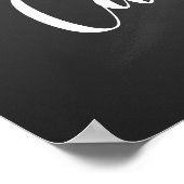 独自の黒板パーティー標識を作成する ポスター (角)