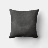 独自の黒板ワードクラウドクッションを作成する、青/黒 クッション (裏面)