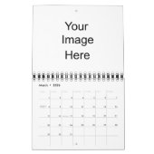 独自の1種類のカレンダーを小さく作成 カレンダー (3月 2026)