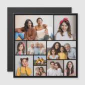 独自の10フォトコラージュ磁気カードを作成する (正面/裏面)