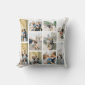 独自の10個のフォトコラージュ装飾用クッションの作成 クッション (正面)