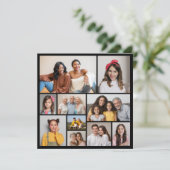 独自の10枚のフォトコラージュのグリーティングカードを作成する (スタンド正面)