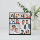 独自の10枚のフォトコラージュのグリーティングカードを作成する (スタンド正面)