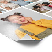 独自の10枚のフォトコラージュの写真を作成する フォトプリント            (角)