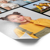 独自の10枚のフォトコラージュの写真を作成する フォトプリント            (角)