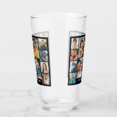 独自の11フォトコラージファミリー名を作成する タンブラーグラス (右)