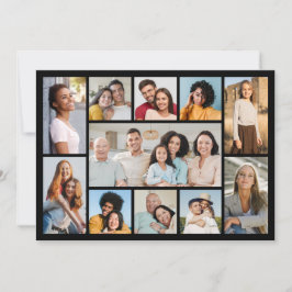 独自の11フォトコラージュあいさつを作成する カード