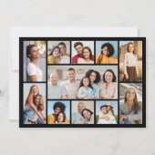 独自の11フォトコラージュあいさつを作成する カード (正面)