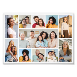 独自の11枚のフォトコラージュの写真を作成する フォトプリント           