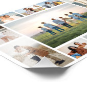 独自の11枚のフォトコラージュの写真を作成する フォトプリント            (角)