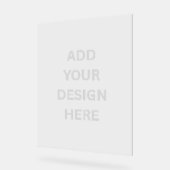 独自の11"x14"アクリルのサイン結婚を作成 アクリルサイン (傾斜)