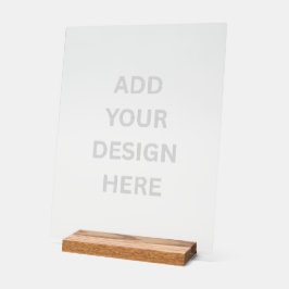 独自の11"x14"アクリル記号を作成 アクリルサイン