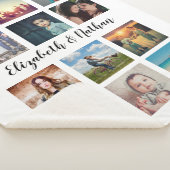 独自の12フォトカスタムコラージュの思い出の作成 シェルパブランケット (3/4)