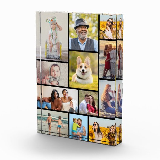 独自の12フォトコラージフォトブロックを作成する フォトブロック (右)