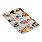 独自の12フォトコラージマグネットを作成 マグネット (右側)