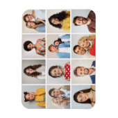 独自の12フォトコラージマグネットを作成 マグネット (縦)