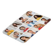 独自の12フォトコラージマグネットを作成 マグネット (左側)