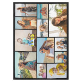 独自の12フォトコラージュのテーブルクロスを作成 テーブルクロス (正面)