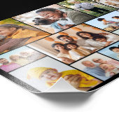 独自の12フォトコラージュの写真の拡大を作成 フォトプリント            (角)