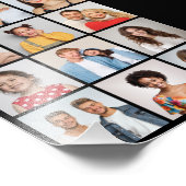 独自の12フォトコラージュの写真の拡大を作成 フォトプリント            (角)