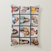 独自の12フォトコラージュを作成 アクセントクッション (裏面(縦))