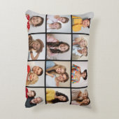独自の12フォトコラージュを作成 アクセントクッション (裏面(縦))