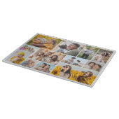 独自の12フォトコラージュを作成 カッティングボード (角)