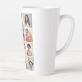 独自の12フォトコラージュを作成 カフェラテマグ (右)