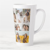 独自の12フォトコラージュを作成 カフェラテマグ (右)