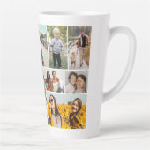 独自の12フォトコラージュを作成 カフェラテマグ (右)