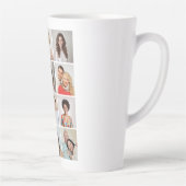 独自の12フォトコラージュを作成 カフェラテマグ (右)