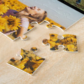 独自の12フォトコラージュを作成 ジグソーパズル (側面)