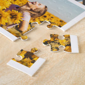 独自の12フォトコラージュを作成 ジグソーパズル (側面)