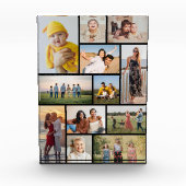 独自の12フォトコラージュを作成 フォトブロック (正面)