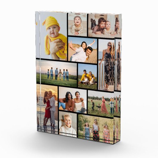 独自の12フォトコラージュを作成 フォトブロック (右)