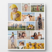 独自の12フォトコラージュを作成 フォトプラーク (正面)