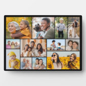 独自の12フォトコラージュを作成 フォトプラーク (正面)