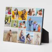 独自の12フォトコラージュを作成 フォトプラーク (側面)