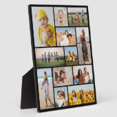 独自の12フォトコラージュを作成 フォトプラーク (側面)