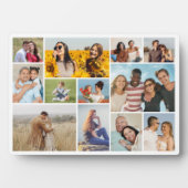 独自の12フォトコラージュを作成 フォトプラーク (正面)