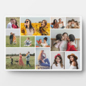 独自の12フォトコラージュを作成 フォトプラーク (正面)