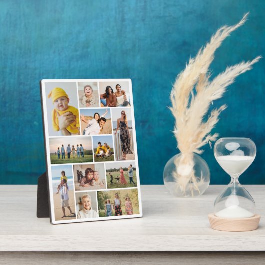 独自の12フォトコラージュを作成 フォトプラーク (側面)