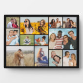 独自の12フォトコラージュを作成 フォトプラーク (正面)