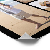 独自の12フォトコラージュを作成 ポスター (角)