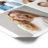 独自の12フォトコラージュを作成 ポスター (角)