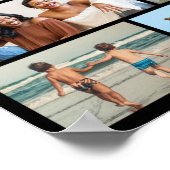 独自の12フォトコラージュを作成 ポスター (角)